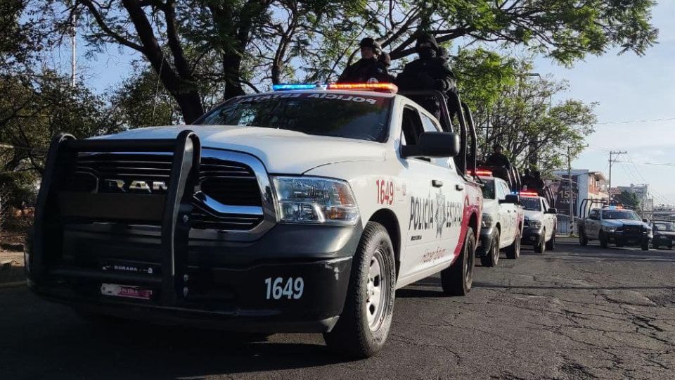 Elementos de la policía de Puebla | Facebook / Secretaría de Seguridad Pública 
