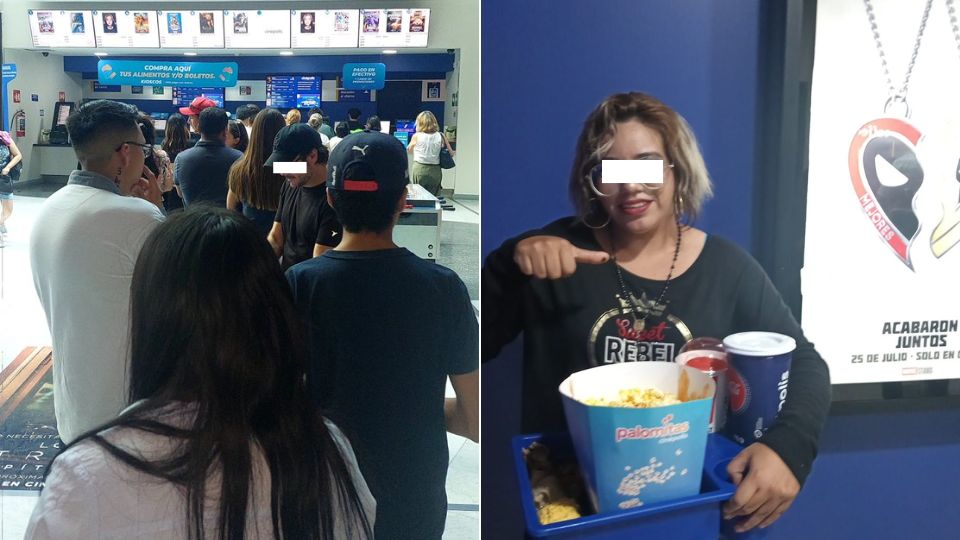 Personas aprovechan su voto para beneficiarse con ofertas en el cine