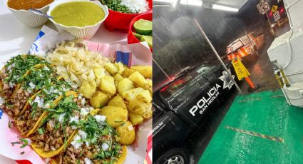 Tormenta Alberto: Los Tacos Jeep le 'pichan' la cena a elementos de Protección Civil de NL