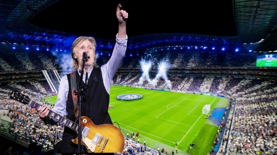 La llegada de Paul McCartney a la ciudad de Monterrey genera algo de dudas para la afición del Club de Fútbol Monterrey.