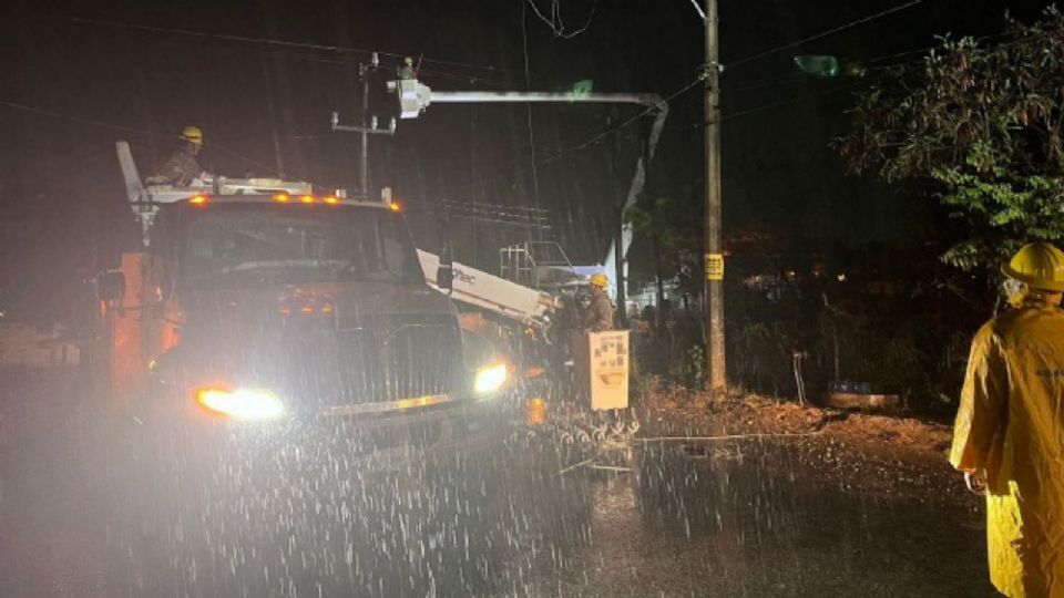 Reparación de energía eléctrica.