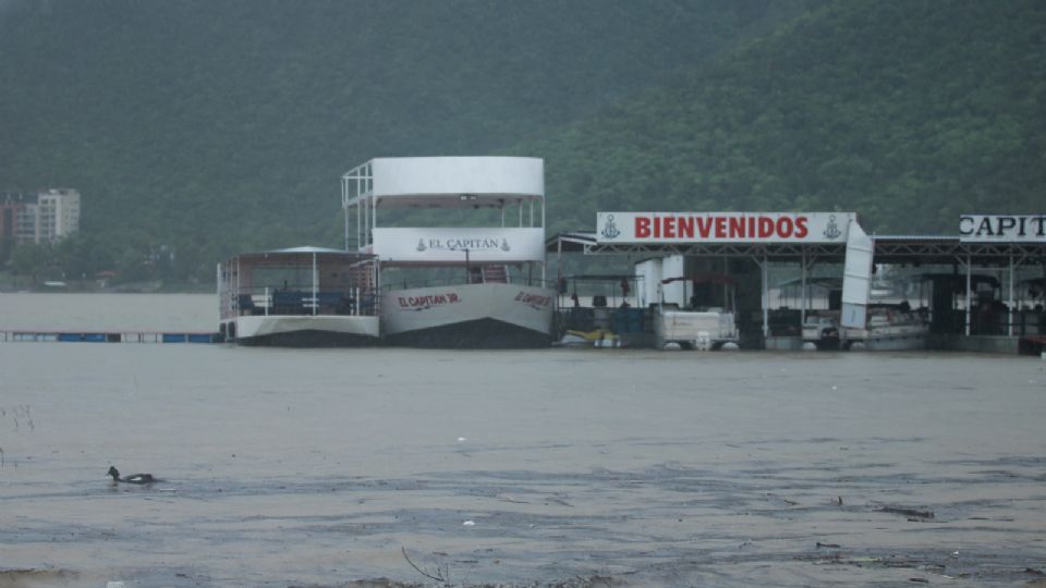 Presa La Boca, en Santiago, Nuevo León.