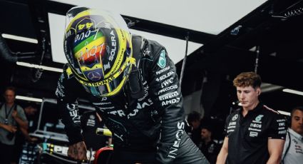 F1: Hamilton líder de los segundos libres en España; 'Checo', fuera del Top10