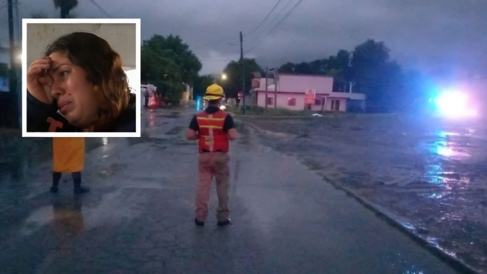 Perla Salazar cuenta lo que ocurrió el día de la tragedia en Allende, Nuevo León