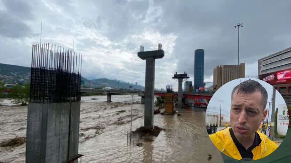 Luis Donaldo Colosio espera apoyo estatal y federal para el municipio de Monterrey tras estragos de 'Alberto'.