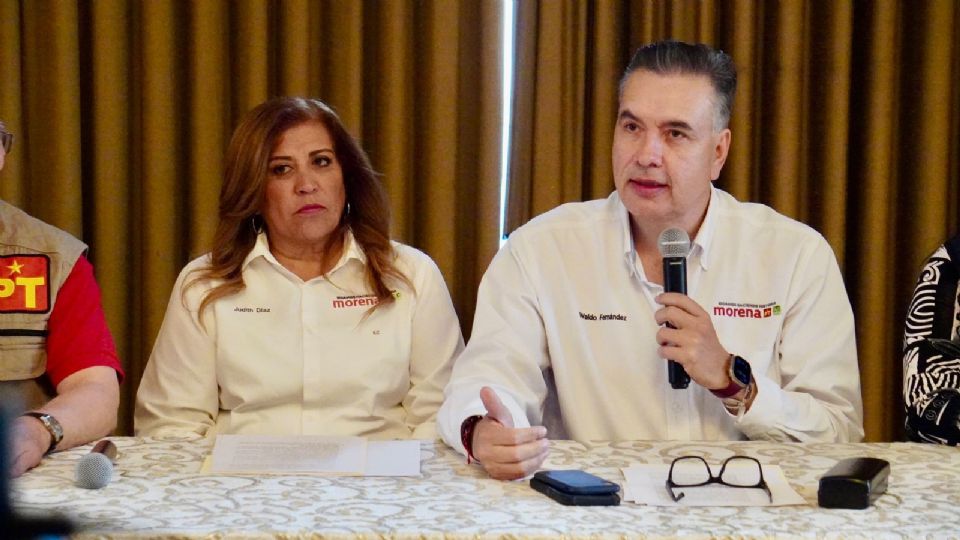 Waldo Fernández y Judith Díaz, senadores electos por Nuevo León.