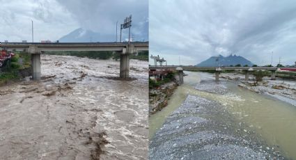 Disminuye caudal del río Santa Catarina a dos días del paso de ‘Alberto’