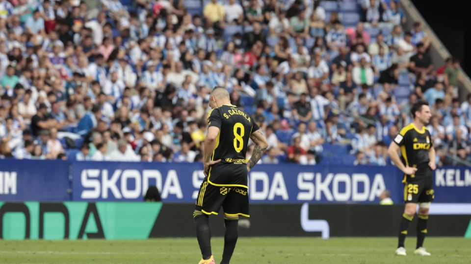 El centrocampista del Oviedo Santi Cazorla.