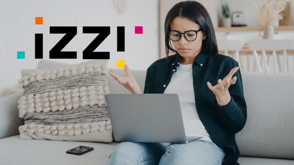 Usuarios reportan la falla en el servicio de internet de Izzi.