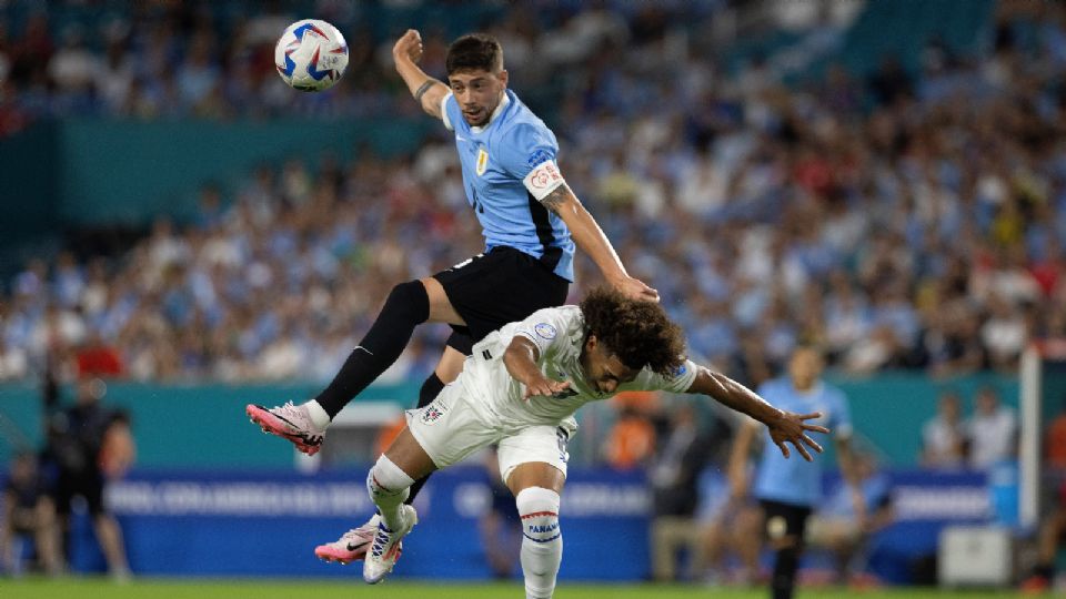 Juego entre Uruguay y Panamá.