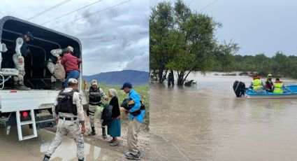 Continúa apoyo de GN a damnificados de NL y Tamaulipas