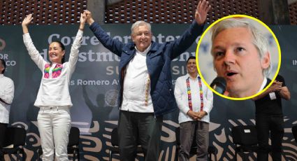 AMLO y Claudia Sheinbaum celebran la libertad de Julian Assange, fundador de WikiLeaks