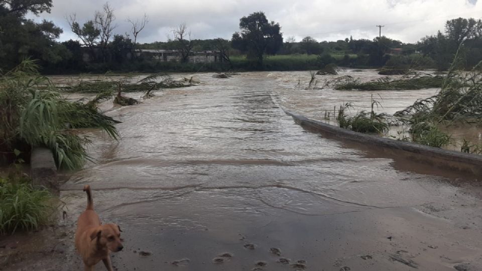 Río San Juan, en el municipio de Cadereyta Jiménez.