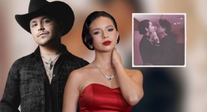 Christian Nodal comparte video romántico con Ángela Aguilar en París