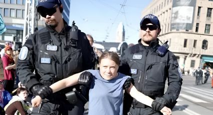 Detienen a Greta Thunberg tras manifestación en defensa del ambiente en Helsinki