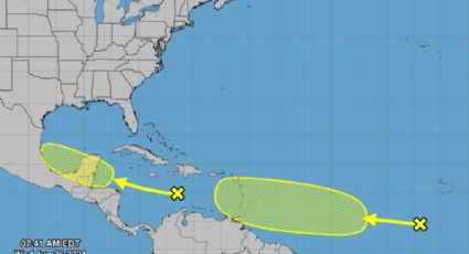 Surgen 2 perturbaciones en el Atlántico; uno se dirige a Nuevo León