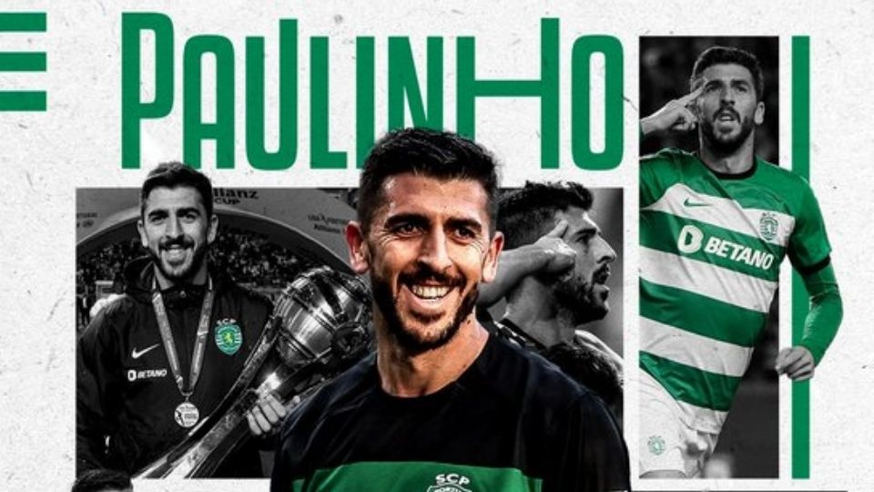 João Paulo Dias Fernandes ¨Paulinho¨. será nuevo jugador del Toluca para el próximo torneo, el Sporting de Lisboa se despidió del jugador portugués