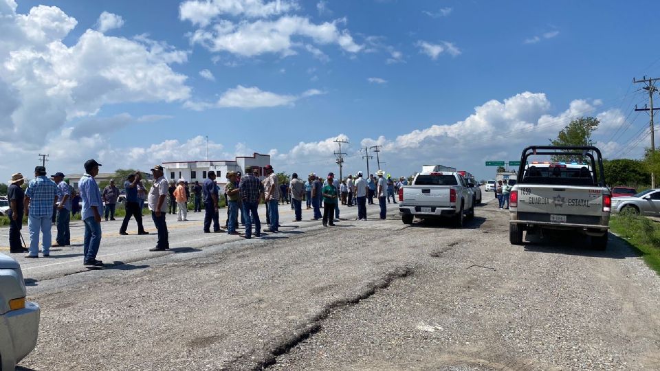 Bloqueos en Tamaulipas.