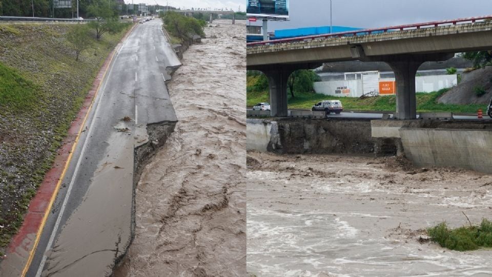 Daños de tormenta Alberto