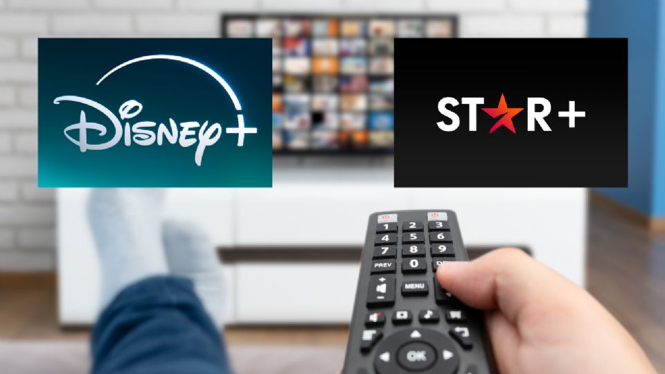 Disney + y Star +, plataformas de streaming.