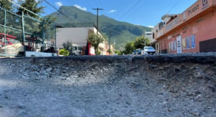 Inconcluso, programa de bacheo en Guadalupe; continúan los baches