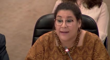 Ministra Lenia Batres a favor de la reforma judicial de AMLO; el pueblo es el dueño