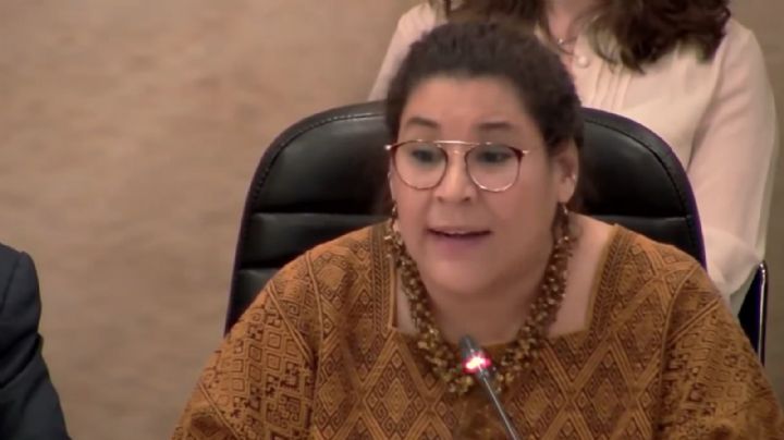 Ministra Lenia Batres a favor de la reforma judicial de AMLO; el pueblo es el dueño