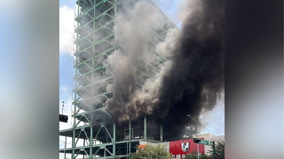 Edificio incendiado en Monterrey | Facebook / La Alianza Monterrey