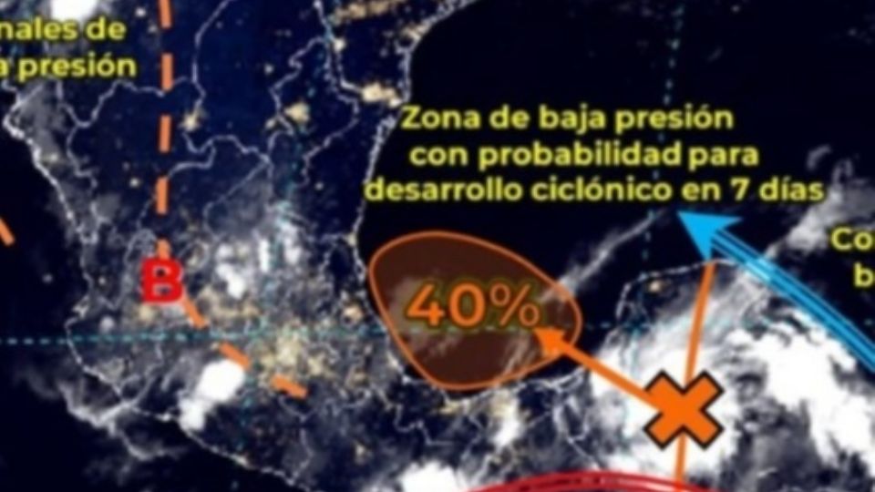 Tormenta en México.