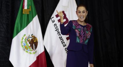 Claudia Sheinbaum celebra en el Zócalo triunfo presidencial en México