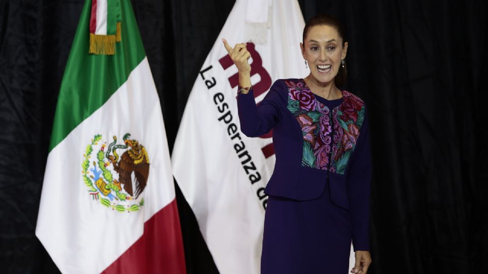 Claudia Sheinbaum, ganadora de las elecciones presidenciales de 2024.