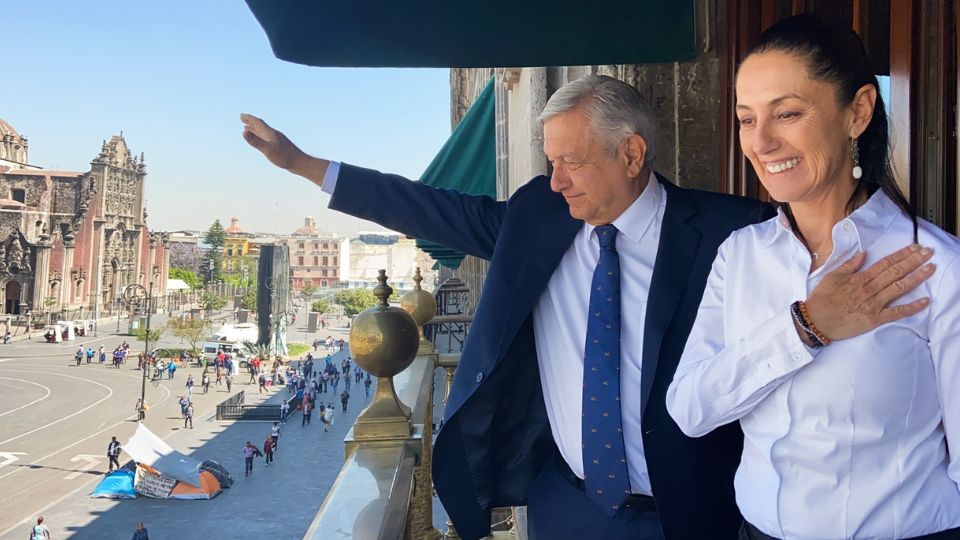 AMLO junto a Claudia Sheinbaum | Facebook / Andrés Manuel López Obrador