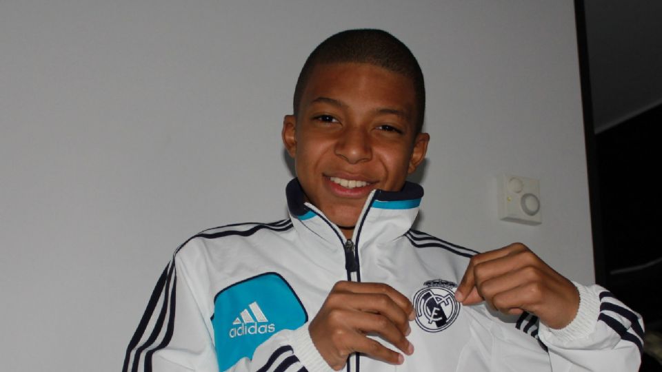 Kylian Mbappé de niño no escondía su fanatismo por el Real Madrid