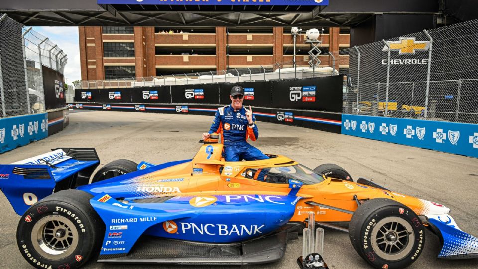 Scott Dixon consiguió su triunfo número 58 en la IndyCar en Detroit