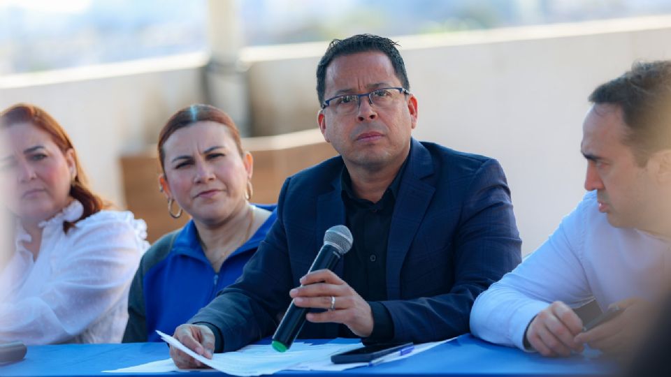 Héctor Castillo, candidato del PAN a la alcaldía de Santa Catarina.