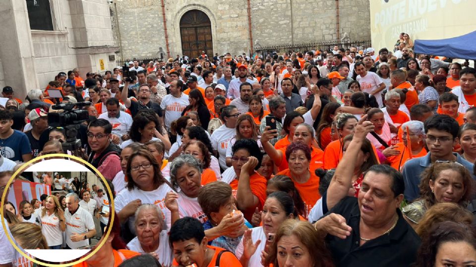 Héctor García celebra victoria electoral en Guadalupe, NL.