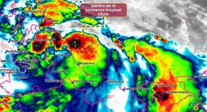 Depresión tropical tres evoluciona a tormenta Chris; impactará a Veracruz esta noche