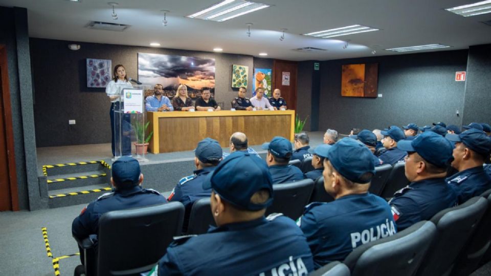 Cristina Díaz, alcaldesa de Guadalupe.