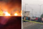 Incendian camioneta de hombre que atropelló y mató a mamá e hijo en Tlaxcala