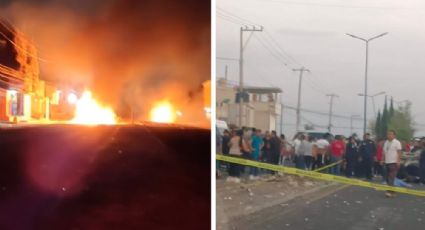 Incendian camioneta de hombre que atropelló y mató a mamá e hijo en Tlaxcala