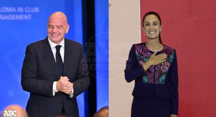 Infantino felicita a Sheinbaum, dispuesto a continuar colaboración ante Mundial 2026