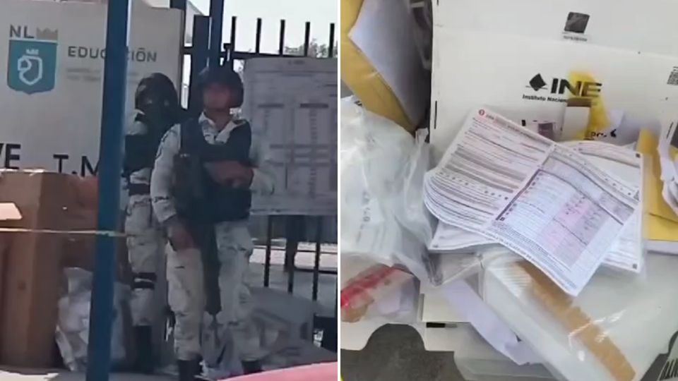 Boletas halladas en escuela de El Carmen