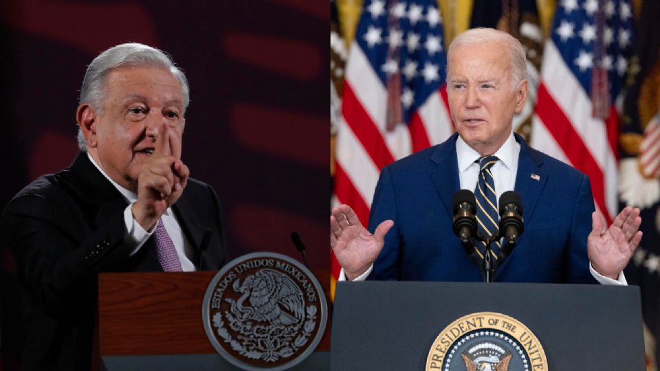 Andrés Manuel López Obrador y Joe Biden.