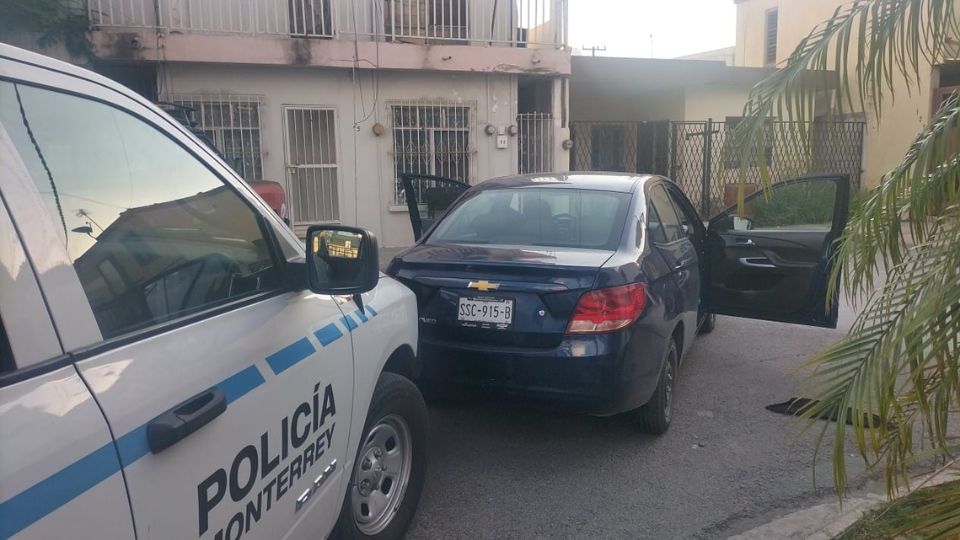 Los hombres viajaban en un Chevrolet Aveo que fue asegurado