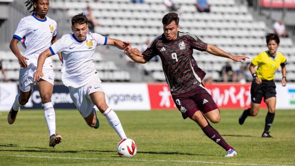 México debutó en el Maurice Revello con empate ante Francia.