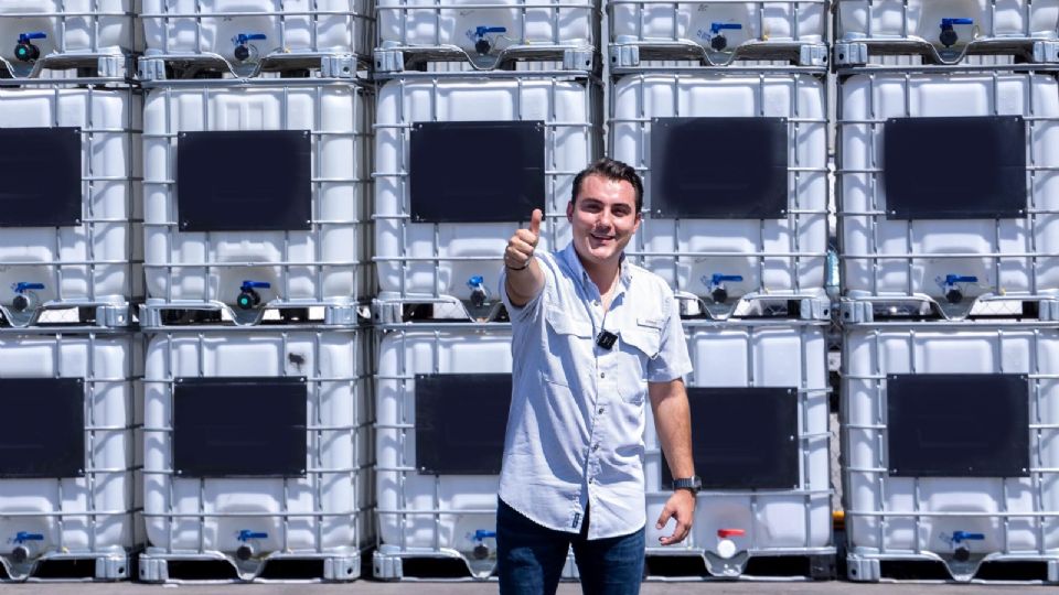 Manuel Guerra Cavazos, virtual ganador en la elección del municipio de García.