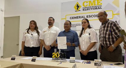 Mijes recibe constancia de mayoría en elección municipal de Escobedo