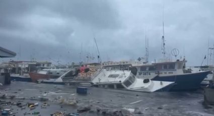 Huracán Beryl hunde más de 20 embarcaciones en su paso por Barbados