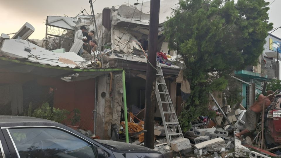 Explosión en casa de Guadalupe deja 5 personas lesionadas