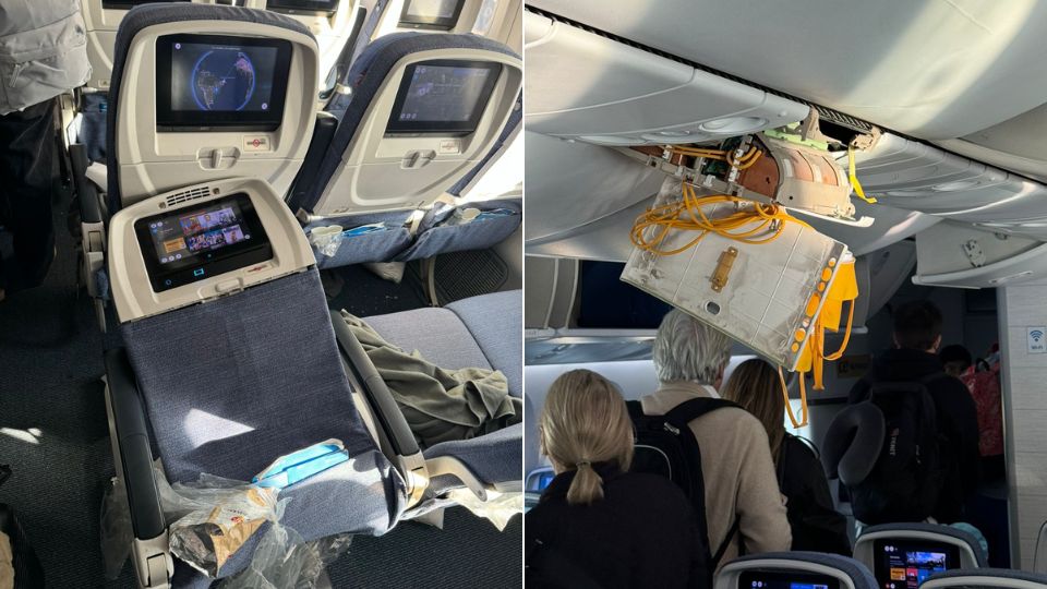 Avión resulta con afectaciones tras turbulencias en vuelo Madrid-Montevideo